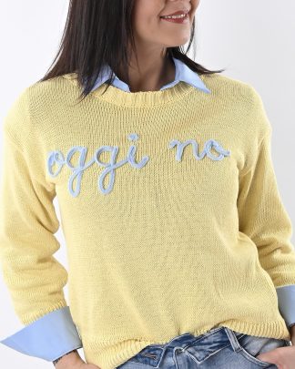 Maglioncino Oggi No giallo