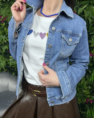 Giacca Denim Basic
