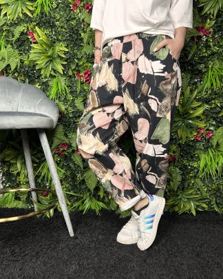 Pantalone Flower 158 over