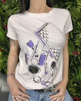 T-shirt Beauty lilla