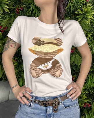 T-Shirt Summer Teddy marrone
