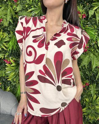 Blusa Zante ciliegia