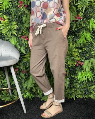 Pantalone Juliet sangallo Moka