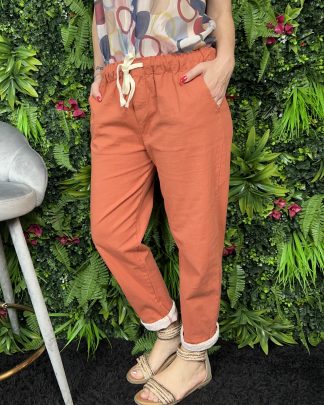 Pantalone Juliet sangallo ruggine