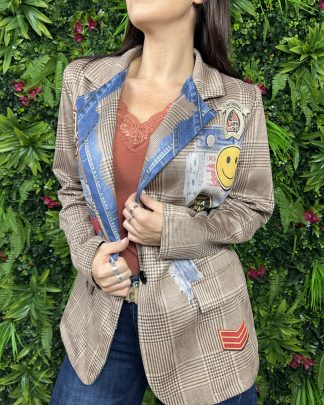 Blazer Check Smile