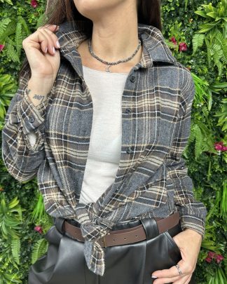 Camicia Edimburgo grigio