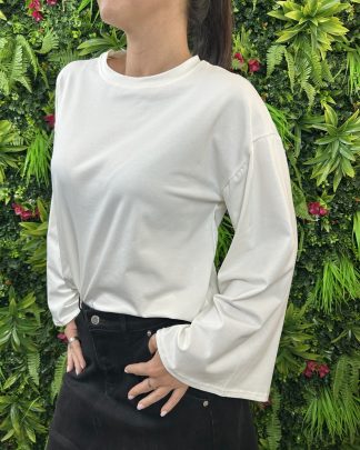 Maglia Nina basic panna