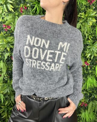 Maglioncino Antistress grigio