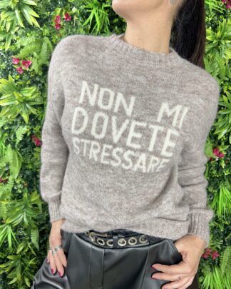 Maglioncino Antistress fango
