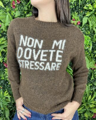 Maglioncino Antistress marrone