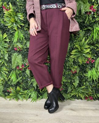 Pantalone Sveva Borgogna